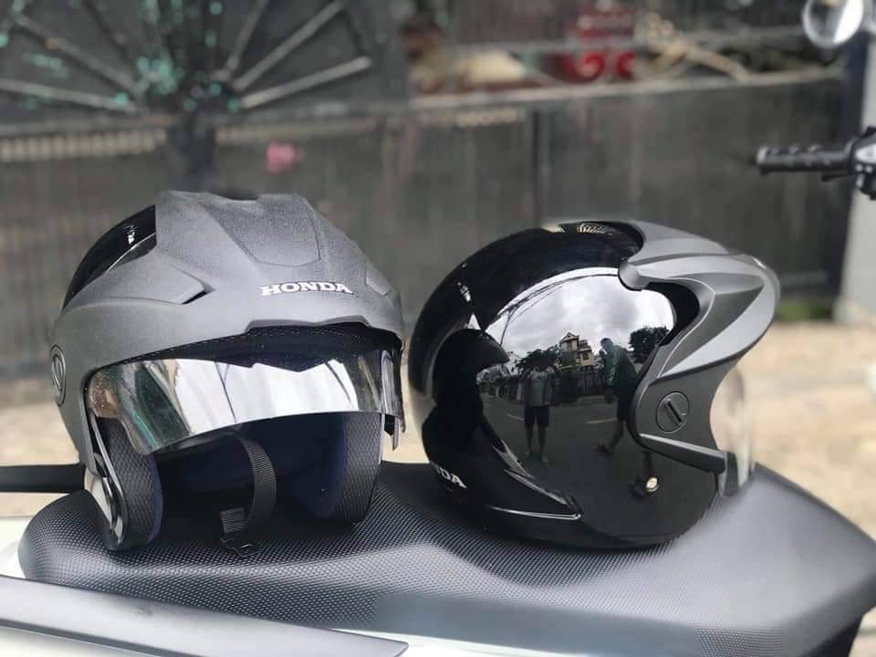 Nón bảo hiểm 3/4 Honda nhập Indonesia