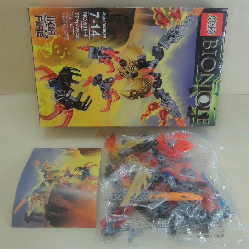 Mô hình lắp ráp Bionicle KSZ Ikir Creature of Fire 609-4
