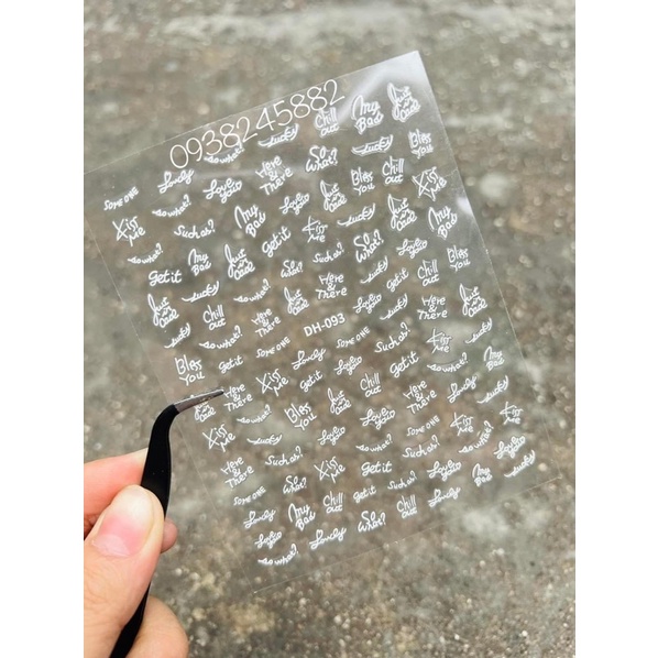 Sticker Dán Móng [ Rẻ Vô Địch]
