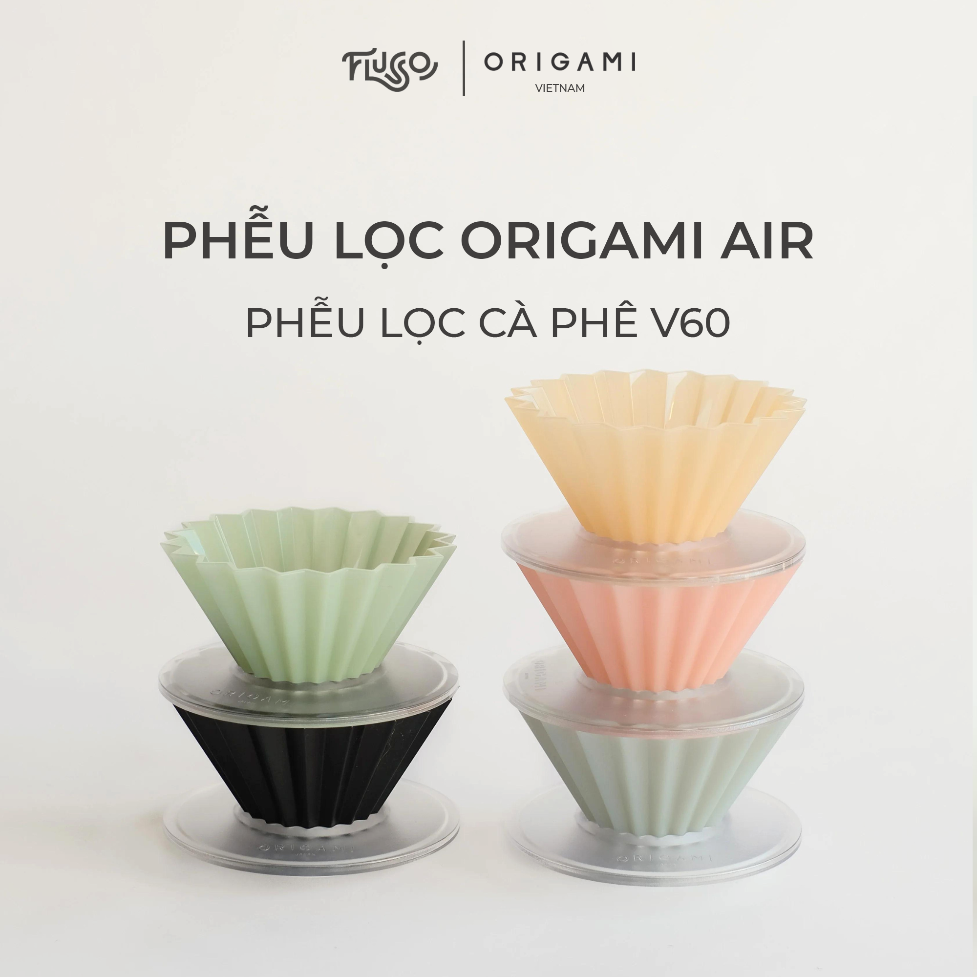 [ORIGAMI JAPAN] Phễu Lọc ORIGAMI Air - Phễu Lọc Cà Phê V60