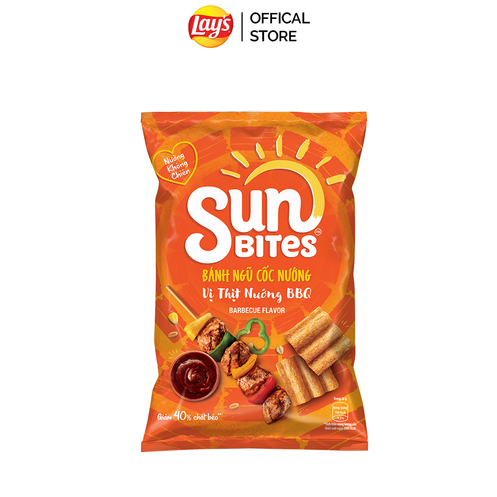 [Quà tặng] Snack Bịch Sunbite Vị BBQ 75g