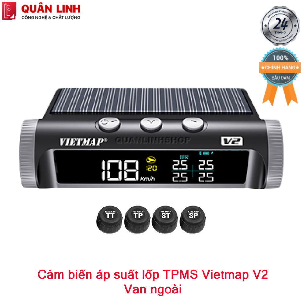 Cảm biến áp suất lốp TPMS Vietmap V2
