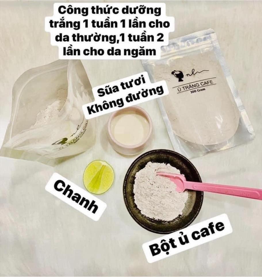 Ủ TRẮNG CÀ PHÊ CHÍNH HÃNG BAO CHECK MÃ VẠCH