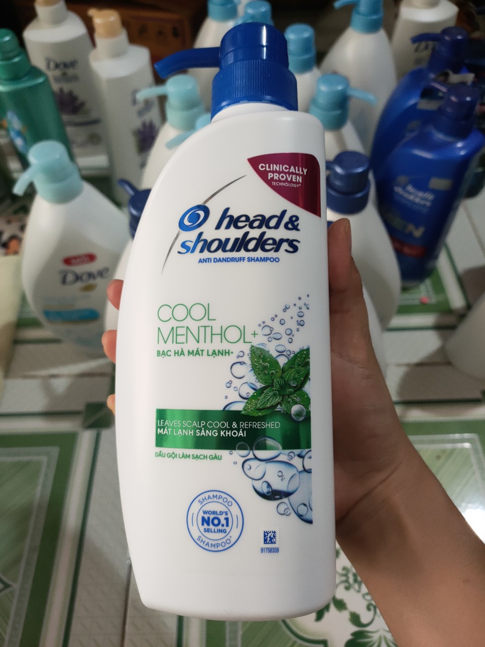 Dầu gội làm sạch gàu Head & Shoulders 625ml
