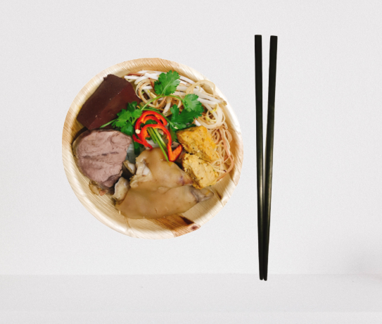 Đũa gỗ mun bộ 5 đôi