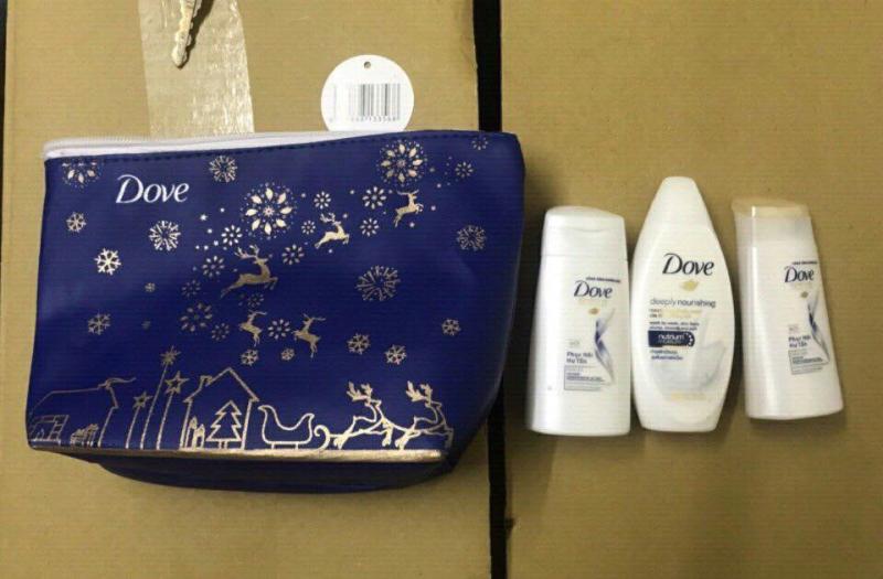 Set quà tặng du lịch thương hiệu Dove gồm 4 món giá rẻ