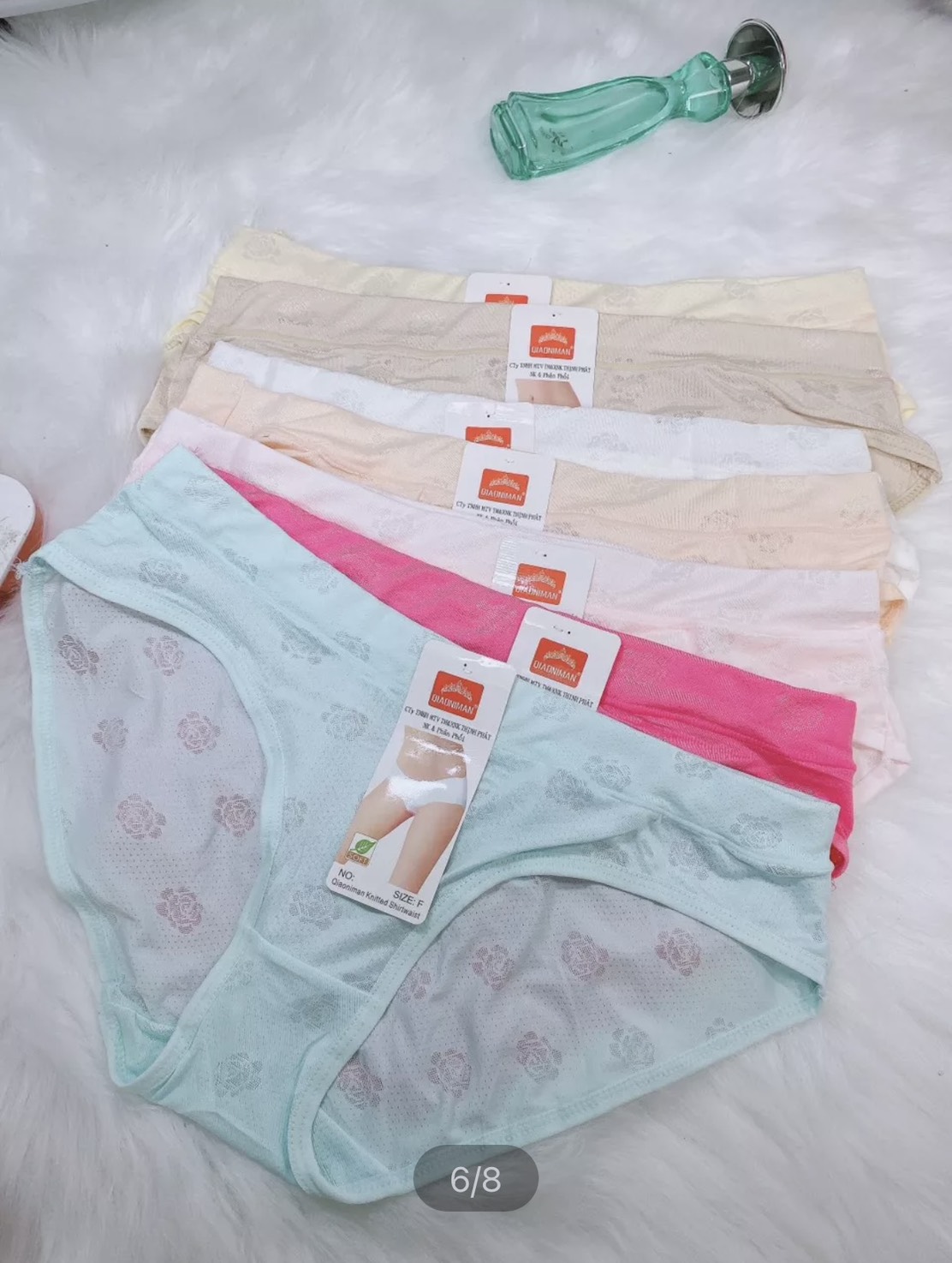 10 quần lót cotton 3036, bộ 10 quần lót nữ cotton ,quần lót nữ- combo 10 quần lót 3036 mềm mại,mịn màng,co giãn tốt