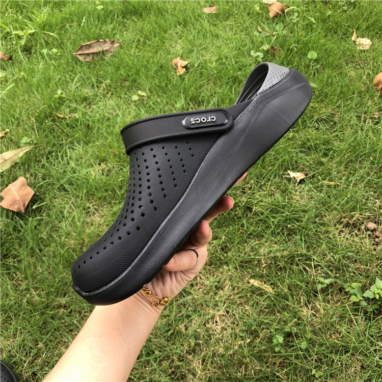Dép Sục Cross literide xuất xịn chính hãng, full box đi mưa màu đen tuyền