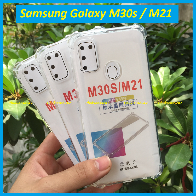 Ốp lưng Samsung Galaxy M30s / M21  chống sốc full 4 góc bảo vệ điện thoại tuyệt đối ( loại dày )
