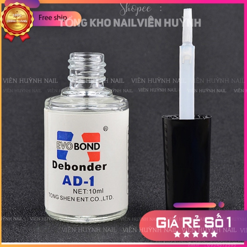 Chai AD nước sáng đá nước tháo móng úp