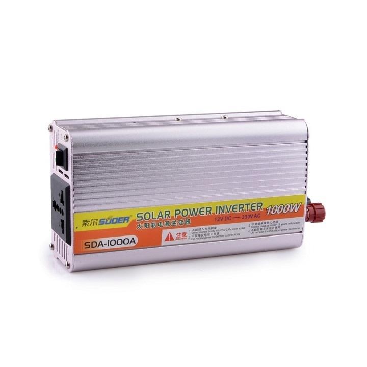Bộ đổi điện từ 12VDC sang 220VAC 1000w Suoer