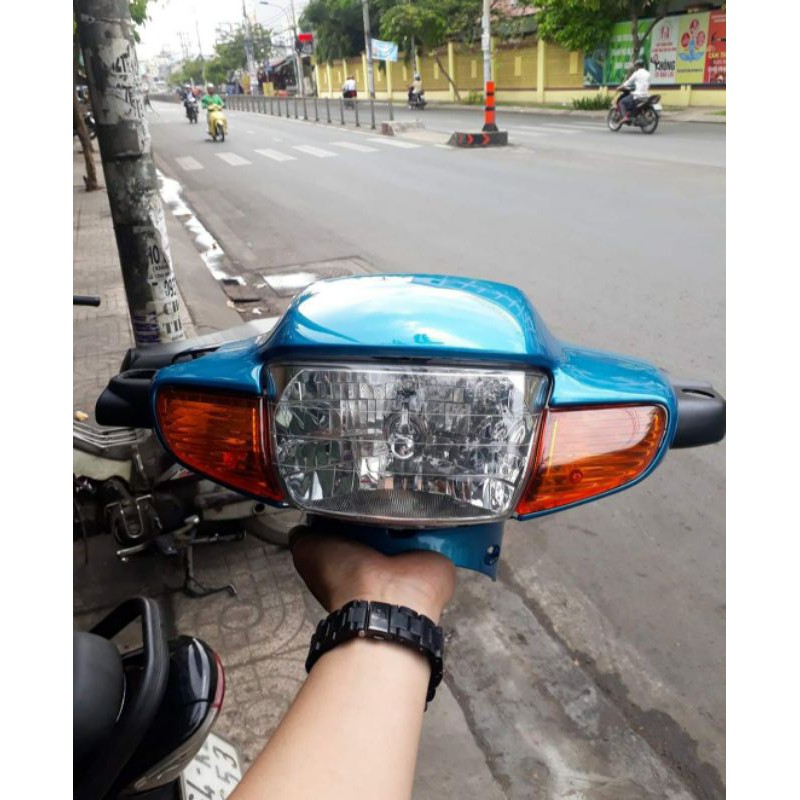 Bộ đầu đèn xe WAVE thái 110 zin chính hãng