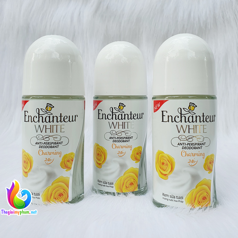 Lăn Khử Mùi Trắng Da Enchanteur Charming 50ml