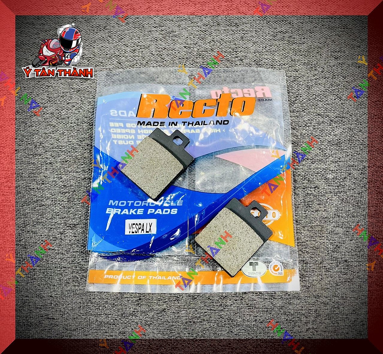 Bố Thắng đĩa trước Recto Xe Vespa LX MS64
