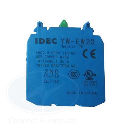 Tiếp điểm phụ Idec sử dụng cho dòng YW phi 22mm