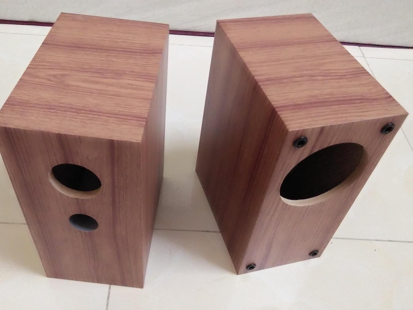 Vỏ thùng loa toàn dải 10cm có ê căng