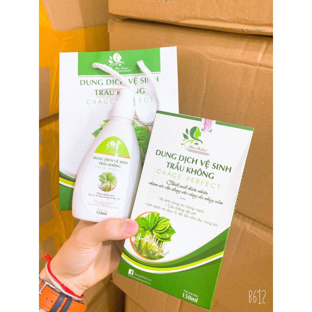 Dung Dịch Vệ Sinh Lá Trầu Không 150ml
