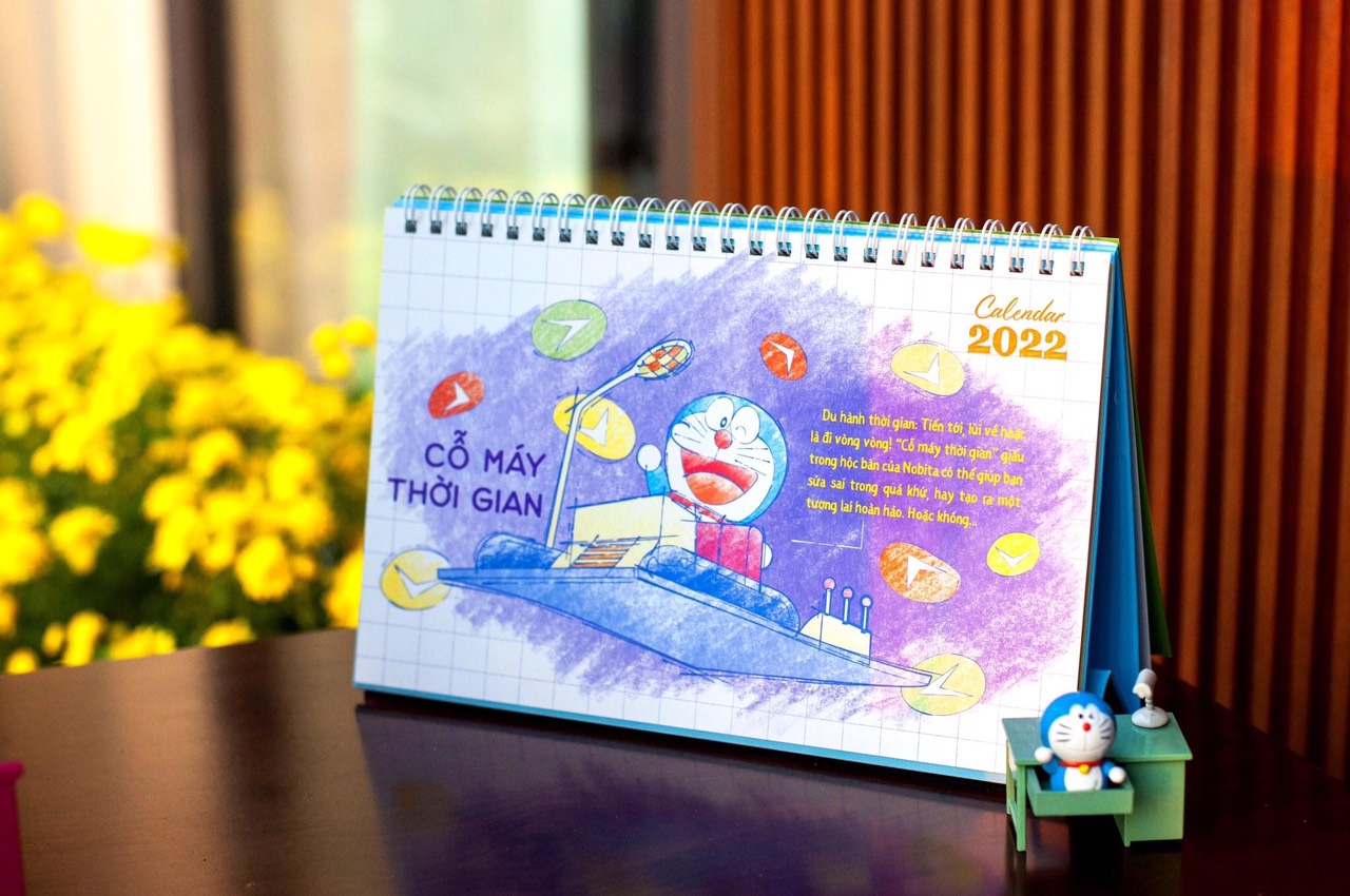 Lịch Để Bàn Doremon Doraemon