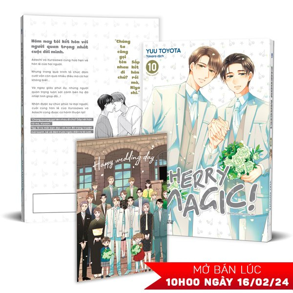 Cherry magic - tập 10 - tặng kèm postcard