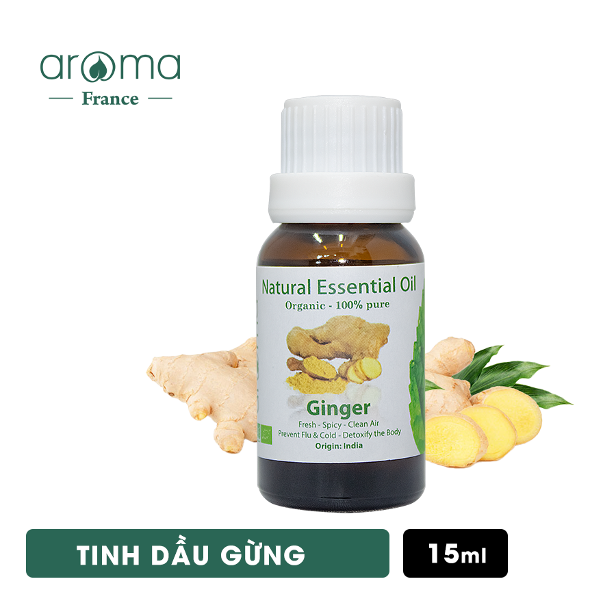 Tinh Dầu Aroma Gừng Ginger - 10ml/15ml/30ml/50ml