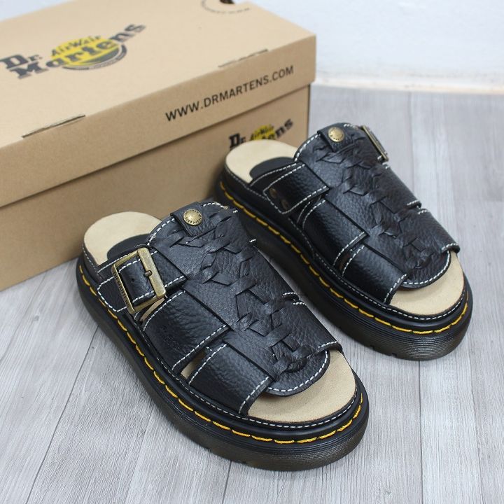 Dép Dr Martens 2014 New ThaiLan Da Bò ,Bảo Hành 1 Năm