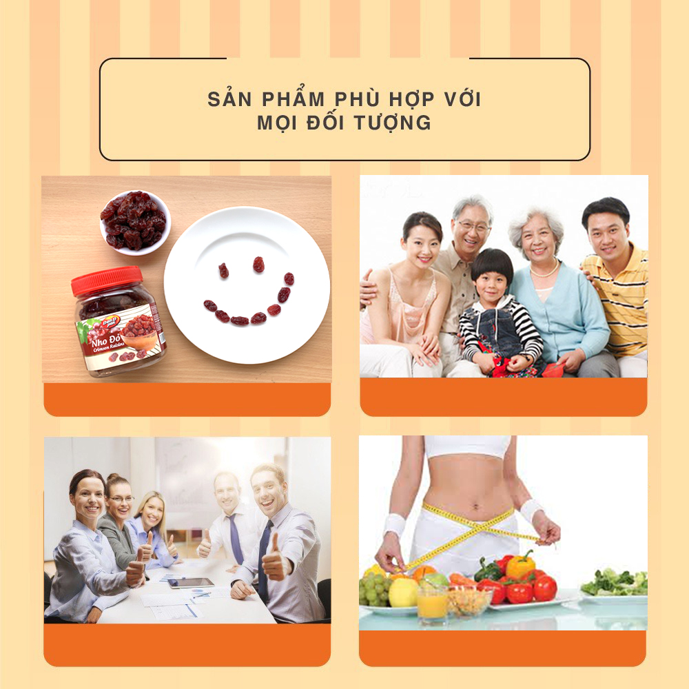 [Chính Hãng] Nho Đỏ 454g Dan D Pak