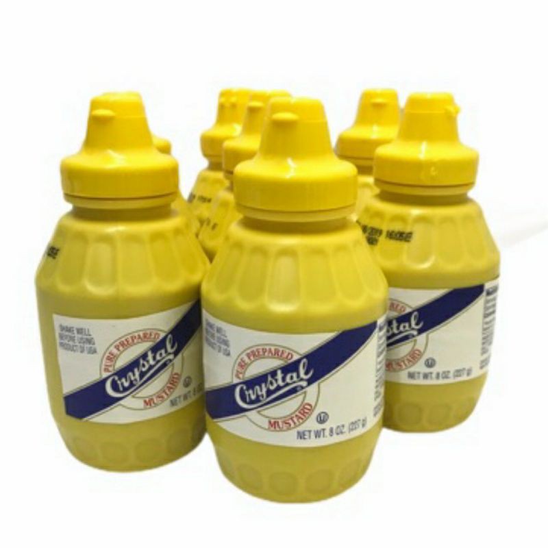 Mù tạt vàng crystal 454gr