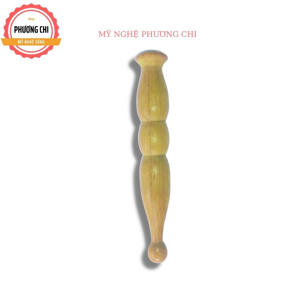 Dụng cụ day ấn huyệt bằng gỗ thơm, Cây dùi day ấn huyệt - Mỹ Nghệ Phương Chi