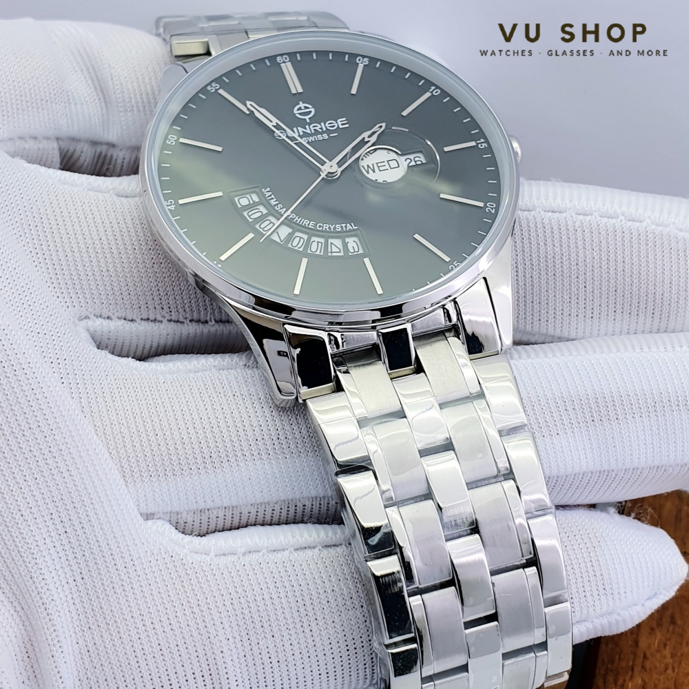 ĐỒNG HỒ NAM SUNRISE 1127SA -  KÍNH SAPPHIRE
