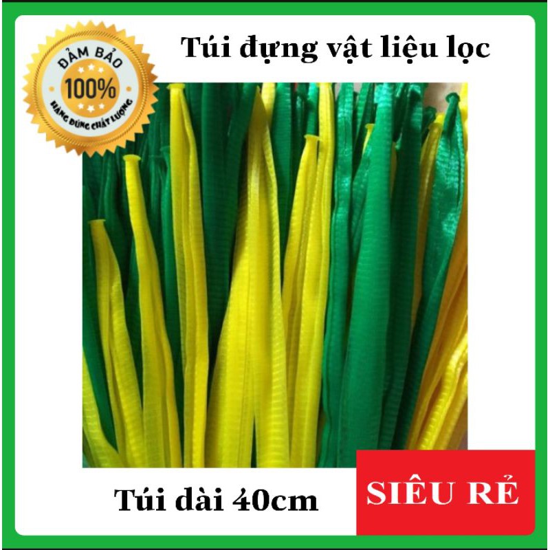 [HCM]Túi lưới đựng vật liệu lọc ( 5 túi - 40cm )