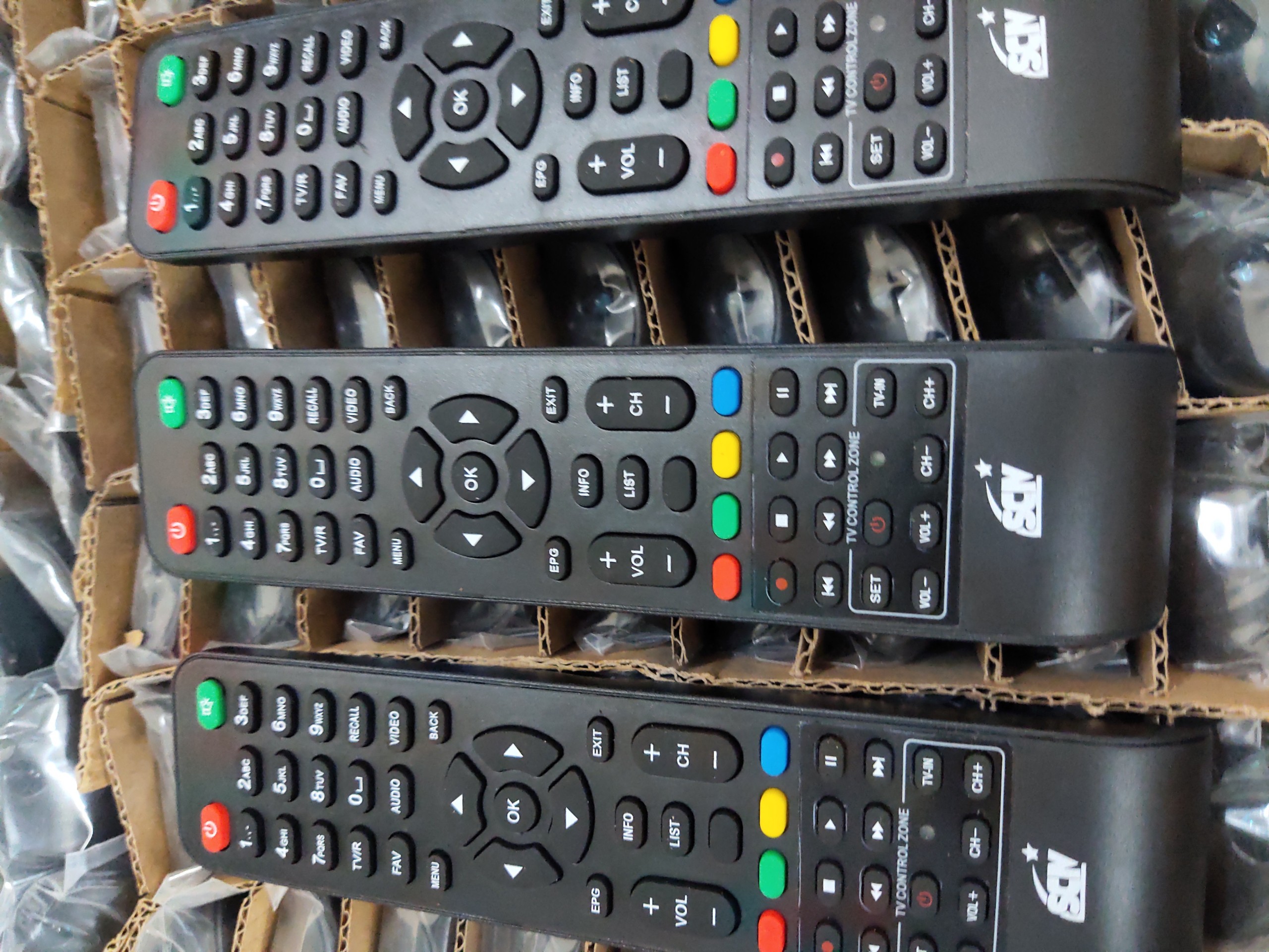 Điều khiển đầu SCTV   - Remote SCTV đầu kỹ thuật số