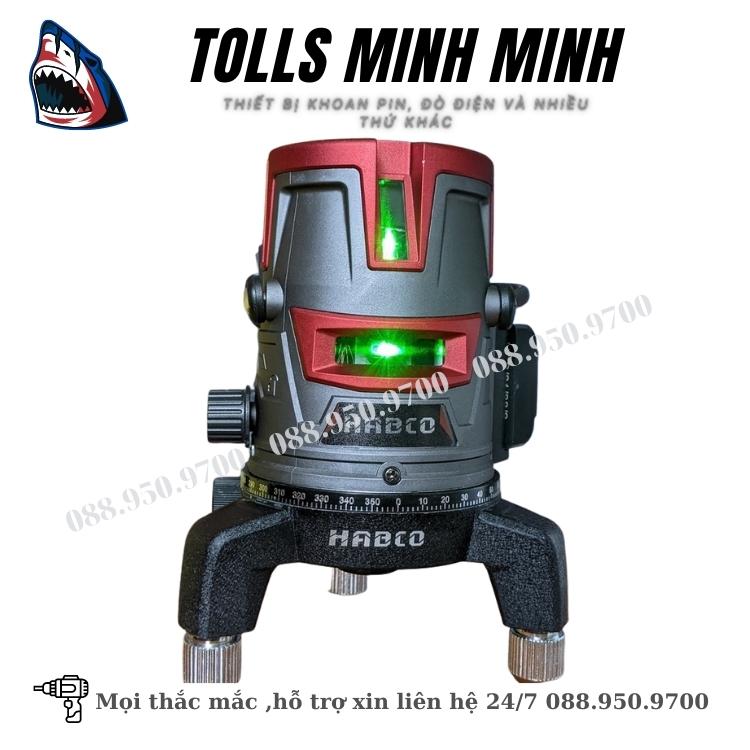 Máy cân bằng laser 5 tia xanh siêu sáng HBCO 368