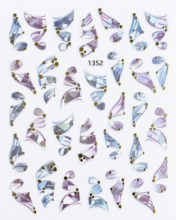 Sticker trang trí nail -JO