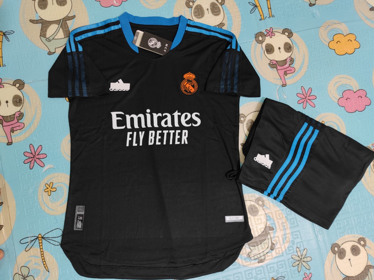 Áo Bóng Đá CLB Real Madrid  -Mẫu Tập -Chất Vải Polyester Thái -