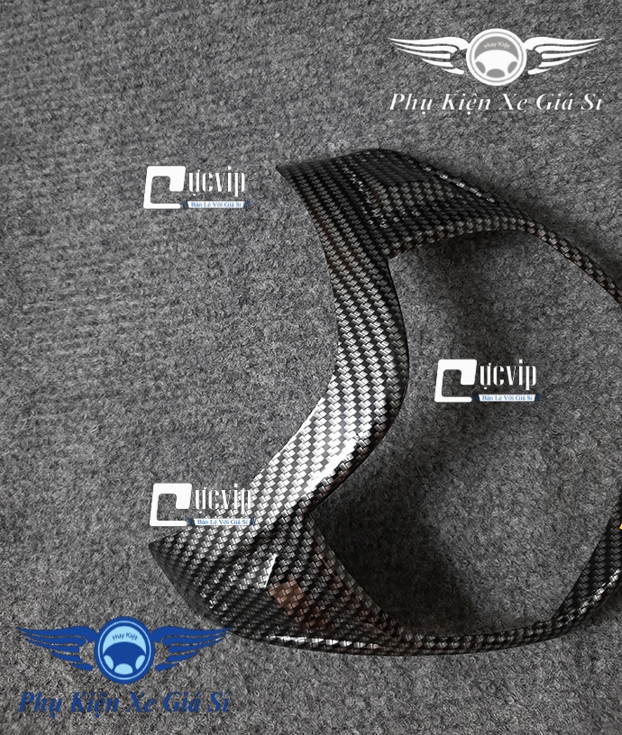 [HCM]Ốp Viền Đèn Pha Trước Vision 2014 - 2019 Carbon MS2376