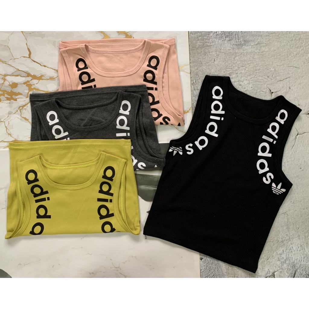 Áo thun ba lỗ ngược croptop_ áo thun ba lỗ nữ cao cấp