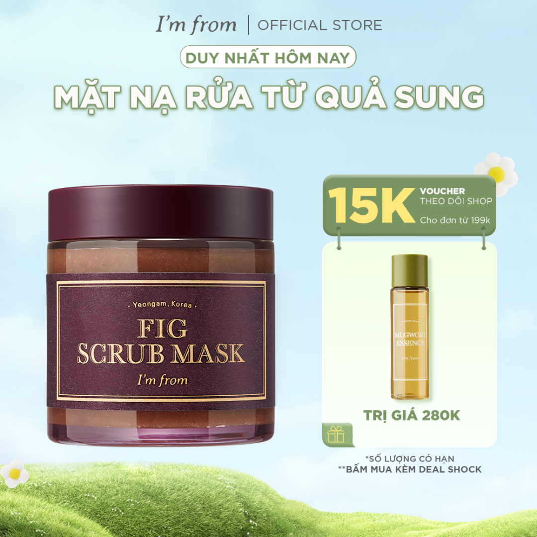 I'M from Fig Scrub Mask 120g