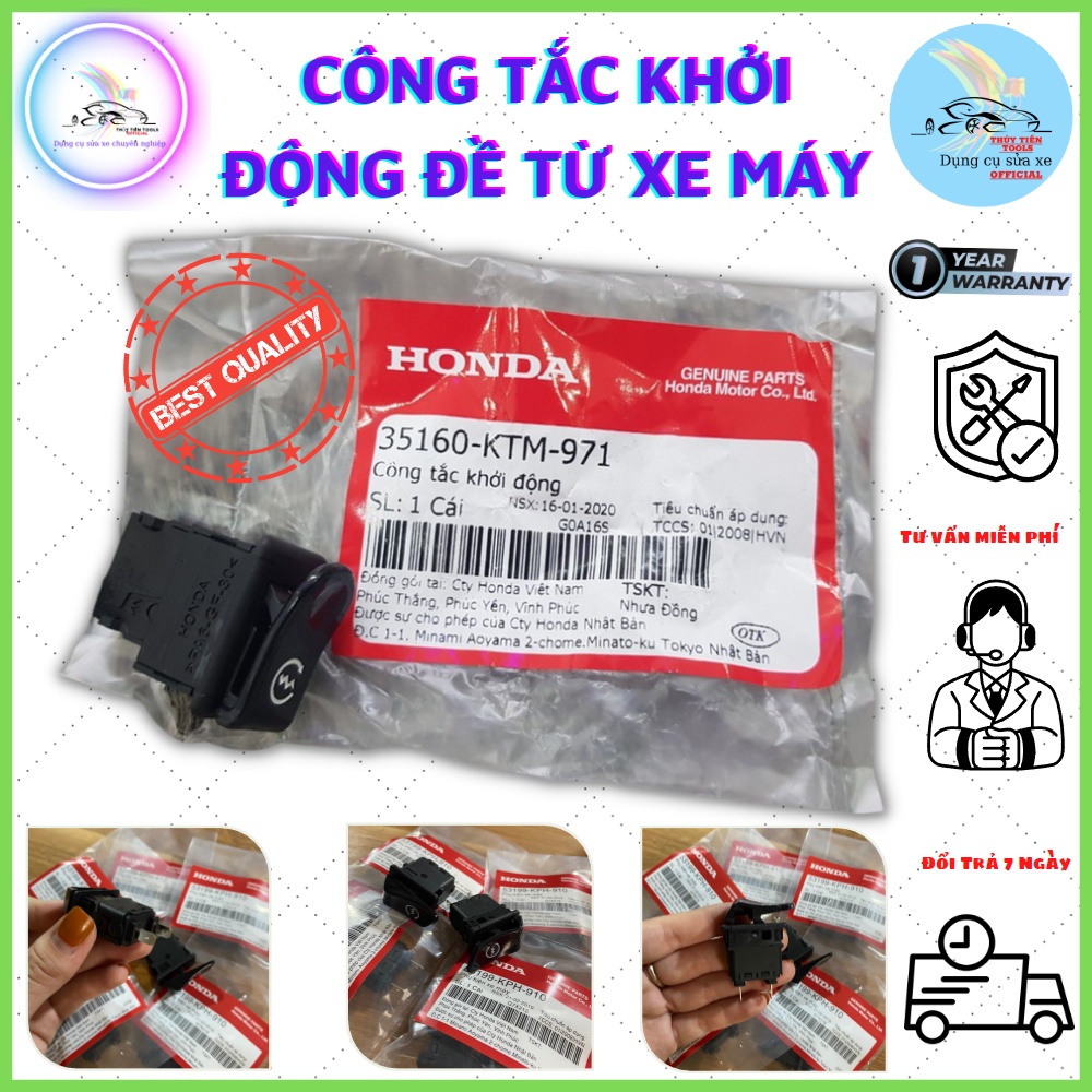 Nút công tắc Đề Honda Vision/ Air Blade Smart Key