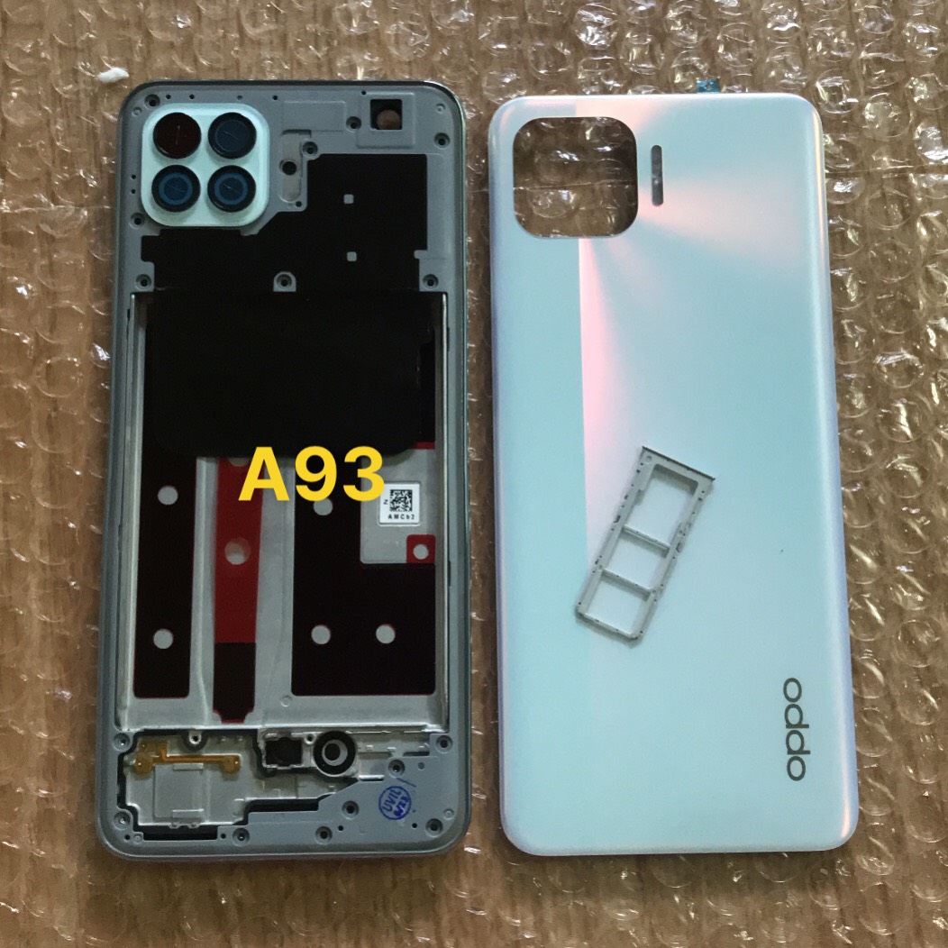 Bộ vỏ Oppo A93 zin (kèm kính camera .nút bấm)