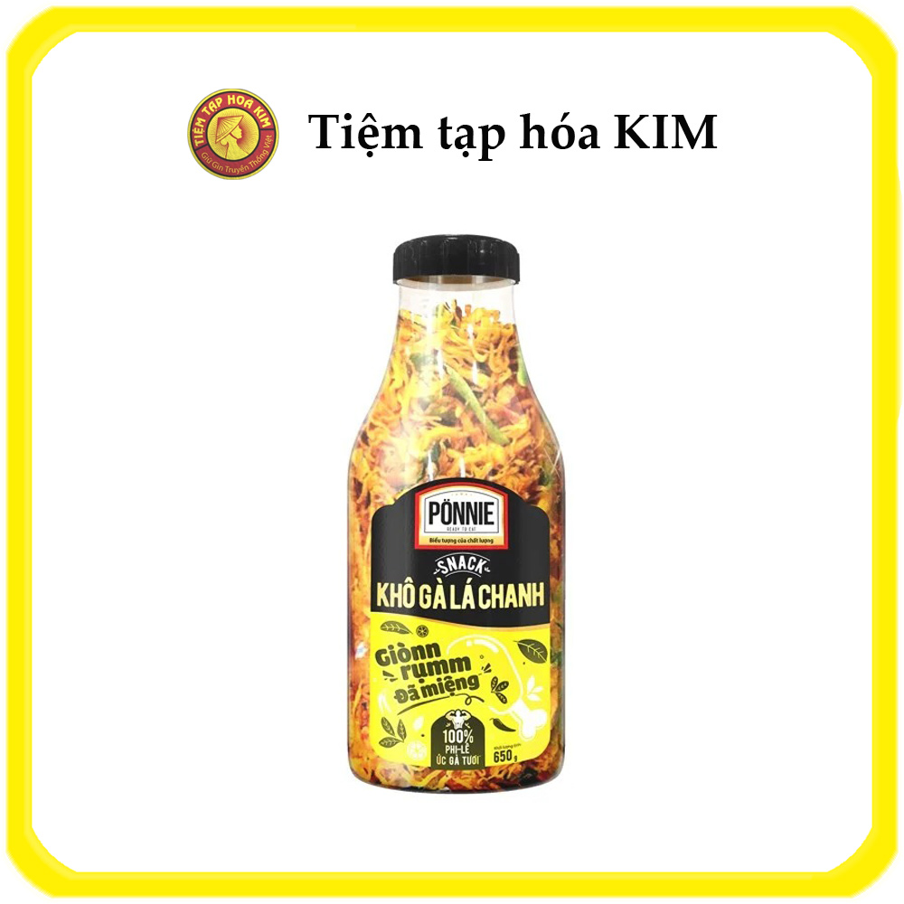 Snack khô gà giòn Ponnie