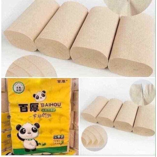 GIẤY VỆ SINH GẤU TRÚC 36 CUỘN 130k