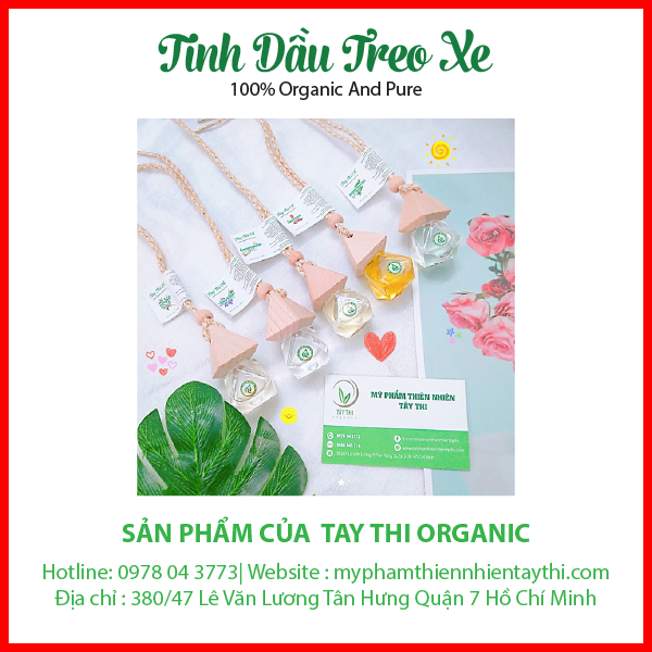[HCM]Tinh Dầu Treo Xe Ngọc Lan Tây