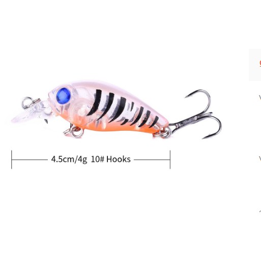mồi cá giả có bi câu lure  (cam kết bán hàng chất lượng có bảo hành)