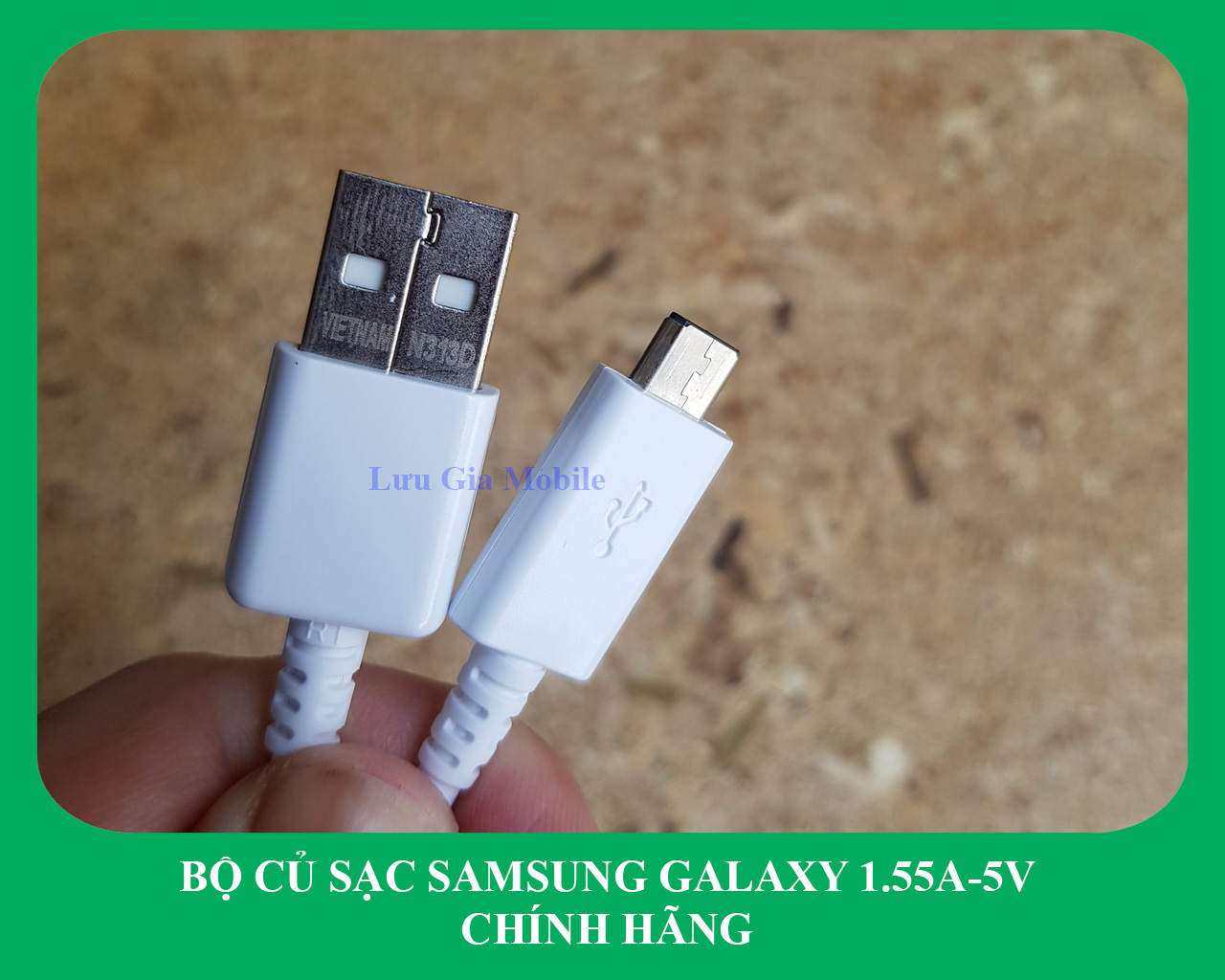 [1.55A-5V] Bộ củ sạc Samsung M10 công ty | Galaxy A10 công ty