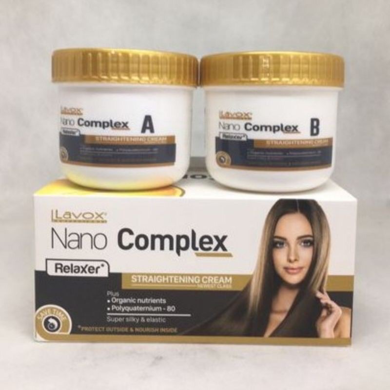 KEM duỗi tóc phục hồi Lavox Nano Complex cá nhân thế hệ mới 150mlx2