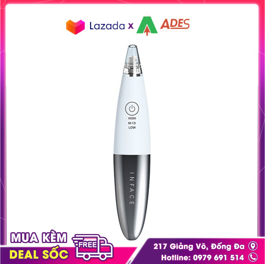 Máy hút mụn đầu đen Xiaomi InFace MS7000 - Bảo Hành Chính Hãng