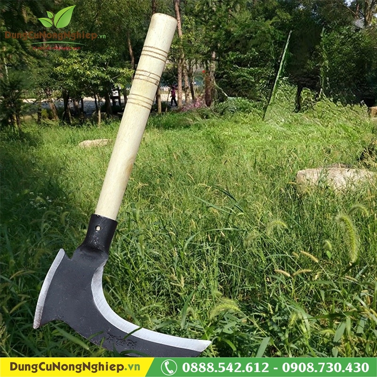 Liềm phát cỏ Lưỡi Đa Năng Cắt Cây luôn cán 40cm