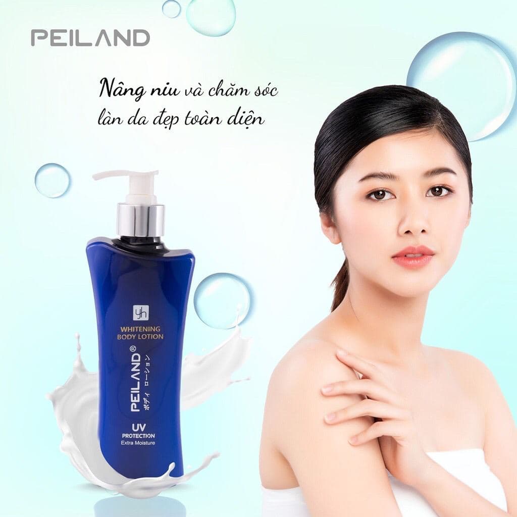 Sữa dưỡng thể trắng da Peiland 350ml
