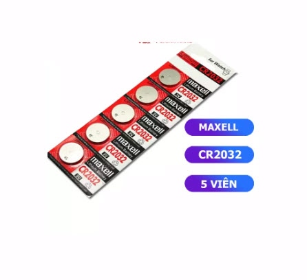 Pin đồng hồ lớn 3v maxell cr2032