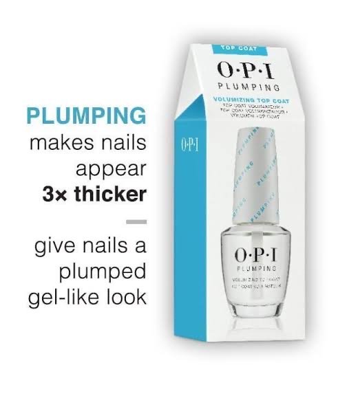 [PLUMPING] Nước phủ bóng OPI: PLUMPING TOP COAT